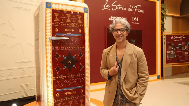 SMEG dan Didiet Maulana Pamerkan Kulkas Berdesain Ikonik