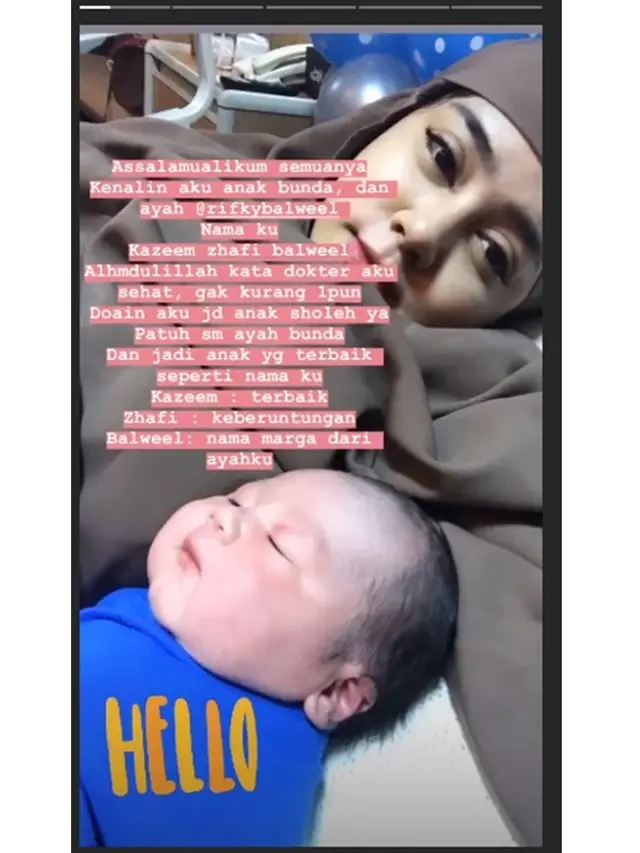 Istri Rifky Balweel Melahirkan Anak Laki-Laki, Ini 7 Potret Kehamilannya