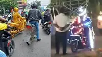 6 Outfit Pengendara Motor Ini Terlalu Mencolok, Jadi Pusat Perhatian (1cak)