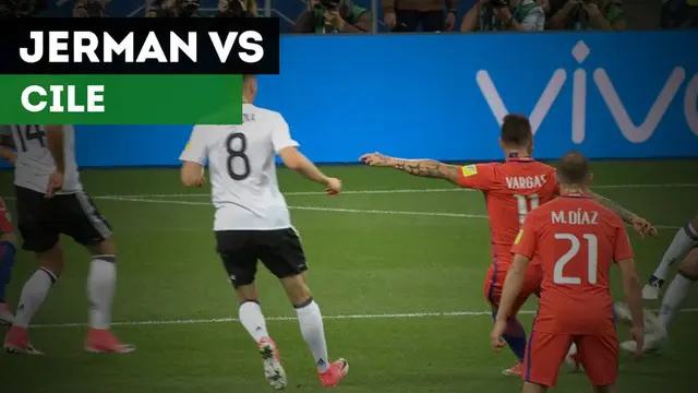 Berita video Jerman ditahan imbang Cile 1-1 pada Piala Konfederasi 2017, Kamis (22/6). Cile unggul lebih dulu melalui Alexis Sanchez.