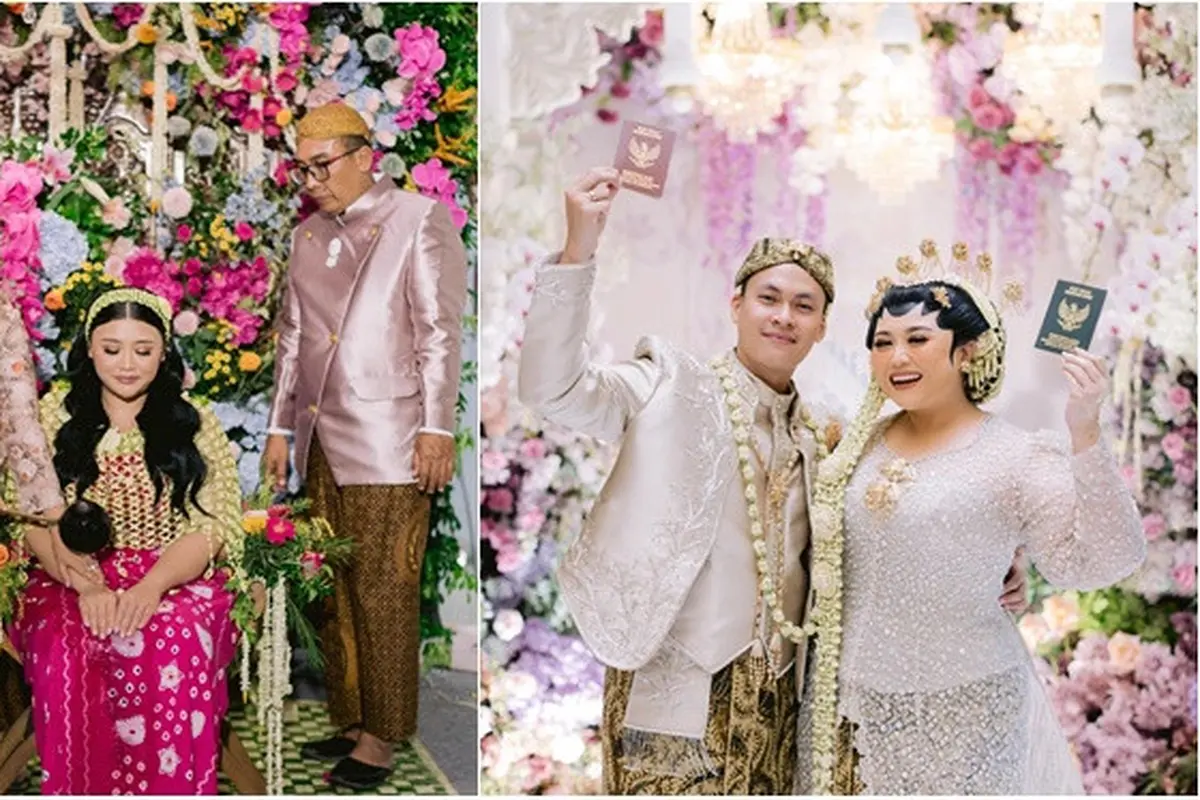 8 Momen Rangkaian Pernikahan Selebgram Clarissa Putri, dari Siraman hingga Resepsi