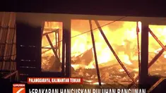 Petugas dibantu warga sempat kewalahan memadamkan kobaran api. Namun, setelah berjibaku dari darat dan sungai, kebakaran berhasil dipadamkan dalam waktu satu jam.