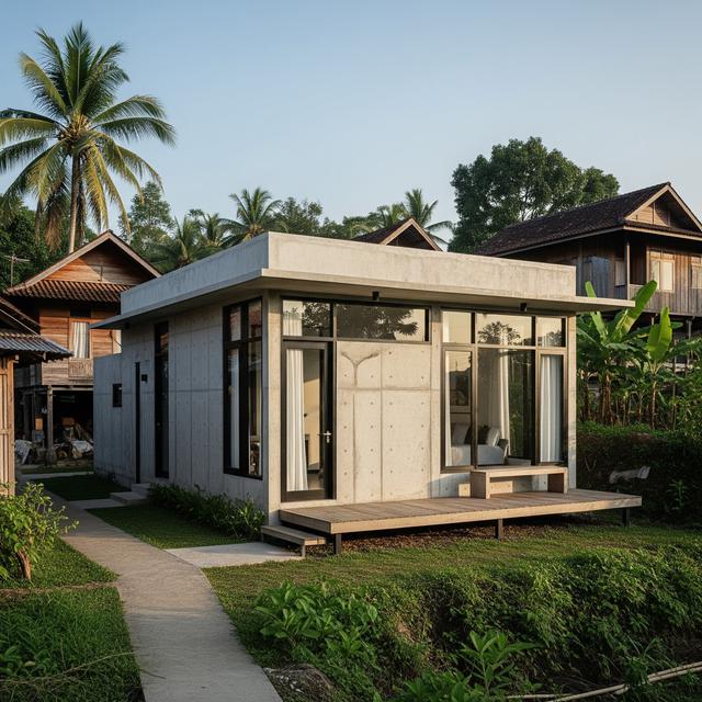 Rumah Murah Minimalis Tapi Elegan di Desa dengan Budget Rp 50 Juta