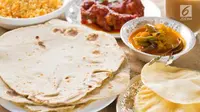 Coba buat sendiri roti panggang Chapati ala India untuk menu buka puasa di rumah. (Foto: iStockphoto)