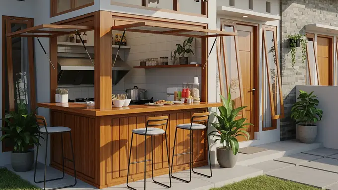 Desain Warung di Rumah yang Hemat Listrik dan Efisien