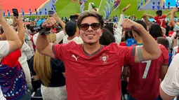 Atta Halilintar Nangis Nonton Langsung Cristiano Ronaldo Berlaga di Piala Dunia 2026
