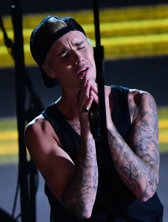 Single Justin Bieber yang berjudul 'What Do You Mean' kini tembus 1 milyar penonton pada tahun 2016. (AFP/Bintang.com)