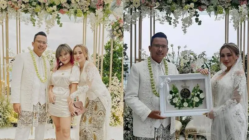 6 Momen Pernikahan Cupi Cupita dengan Bintang Bagus Seorang Pengusaha Asal Bandung