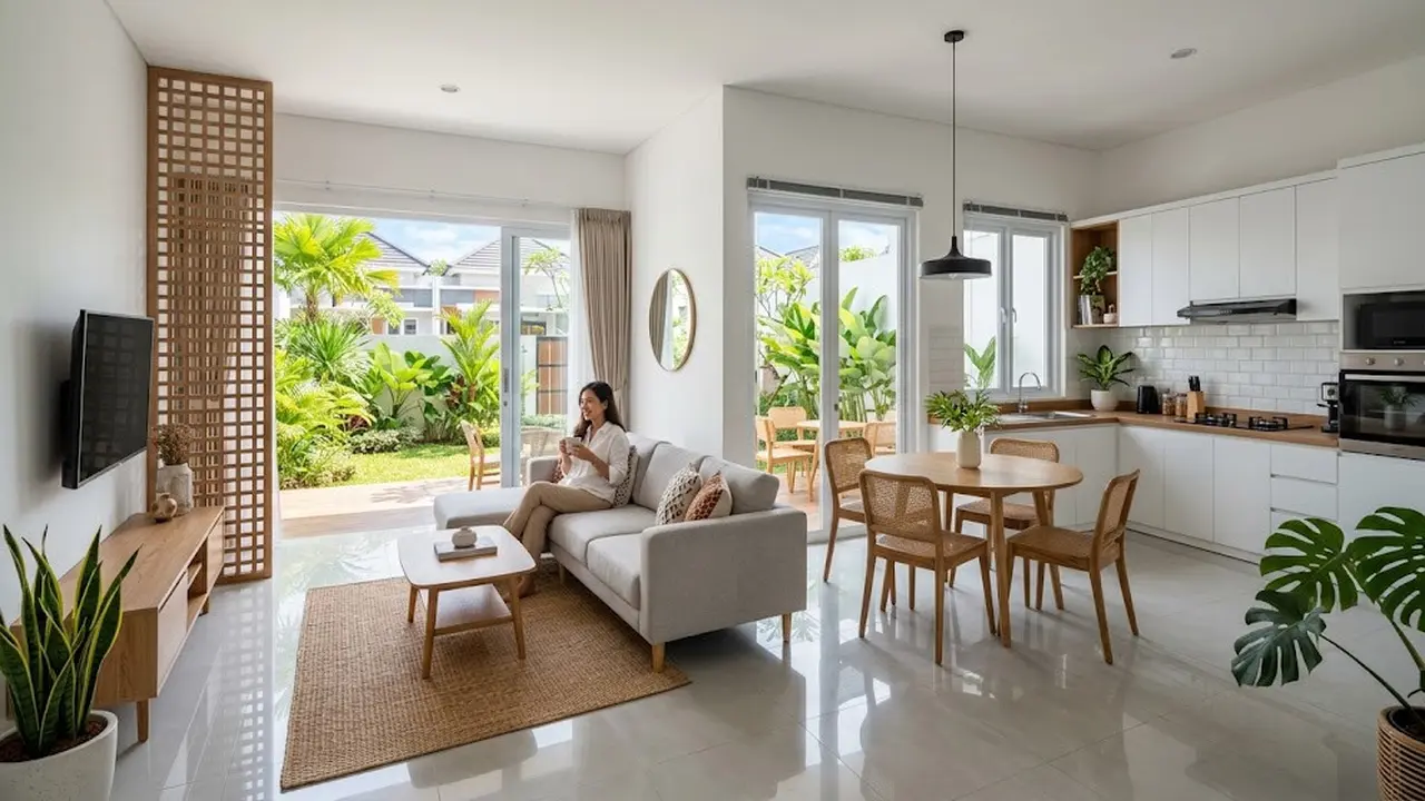 9 Desain Rumah Tipe 50 yang Terlihat Luas dan Modern, Nyaman untuk Keluarga