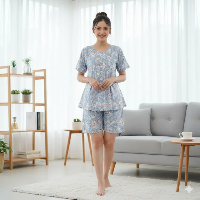 7 Model Daster Celana Pendek yang Nyaman dan Stylish, Tetap Rapi Meski Santai di Rumah