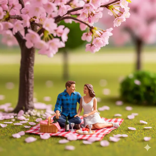 Prompt Gemini AI Miniatur Viral Bareng Pasangan (Foto: Gemini AI)