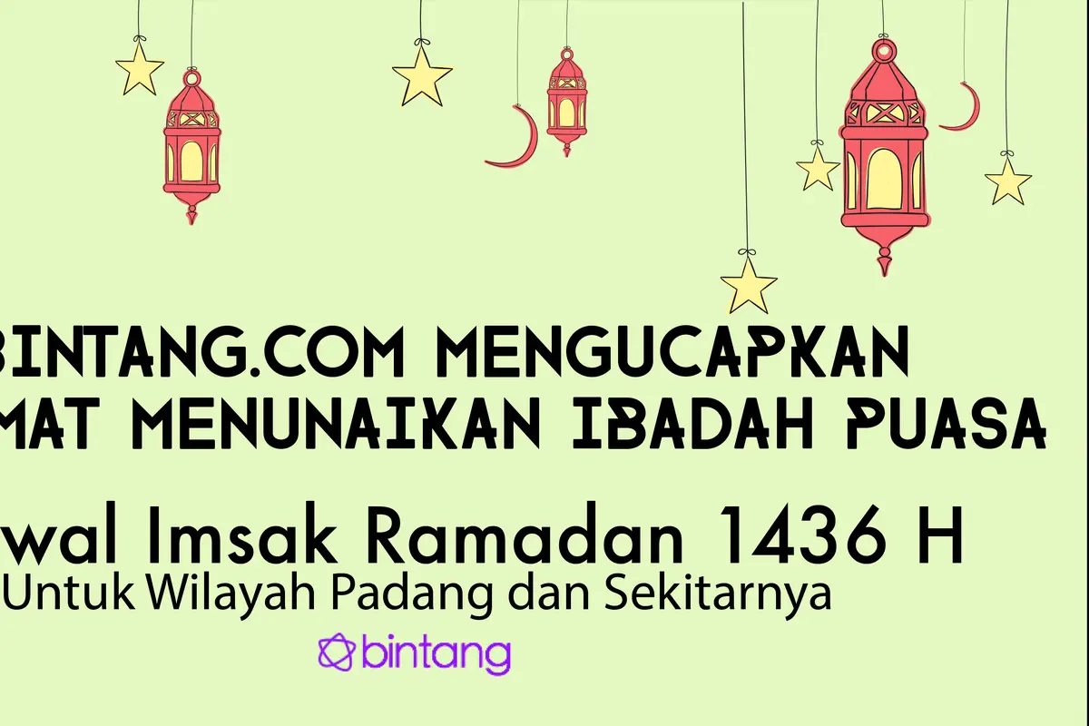 Ketahui Jadwal Puasa 2015 untuk Kota Bengkuang, Padang