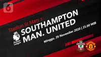 Southampton vs Manchester United (Liputan6.com/Abdillah)