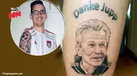 Fans Muenchen Rela Buat Tato Gambar Heynckes di Tubuhnya