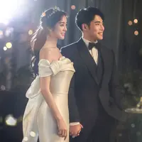 Hyerim eks Wonder Girls dan calon suaminya (Instagram/ wg_lim foto oleh Kama Studio/ studio_kama)