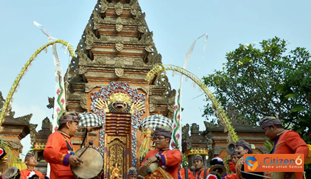 Citizen6, Jakarta: Festival ini diikuti oleh sembilan kelompok penabuh gamelan dari berbagai wilayah di Jakarta hingga Tangerang dan Bogor. (Pengirim: Wisnu Harsakti)