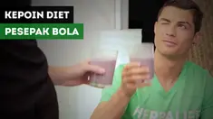 Berita video para pemain sepak bola memiliki berbagai cara untuk menjaga kondisi tubuh mereka dalam keadaan fit dan sehat, salah satunya adalah dengan melakukan diet.