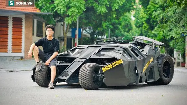 mahasiswa buat mobil Batman