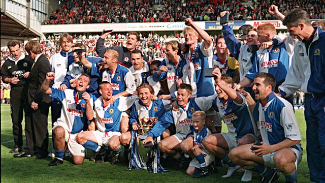 Blackburn Rovers ketika juara Premier League musim 1994-95