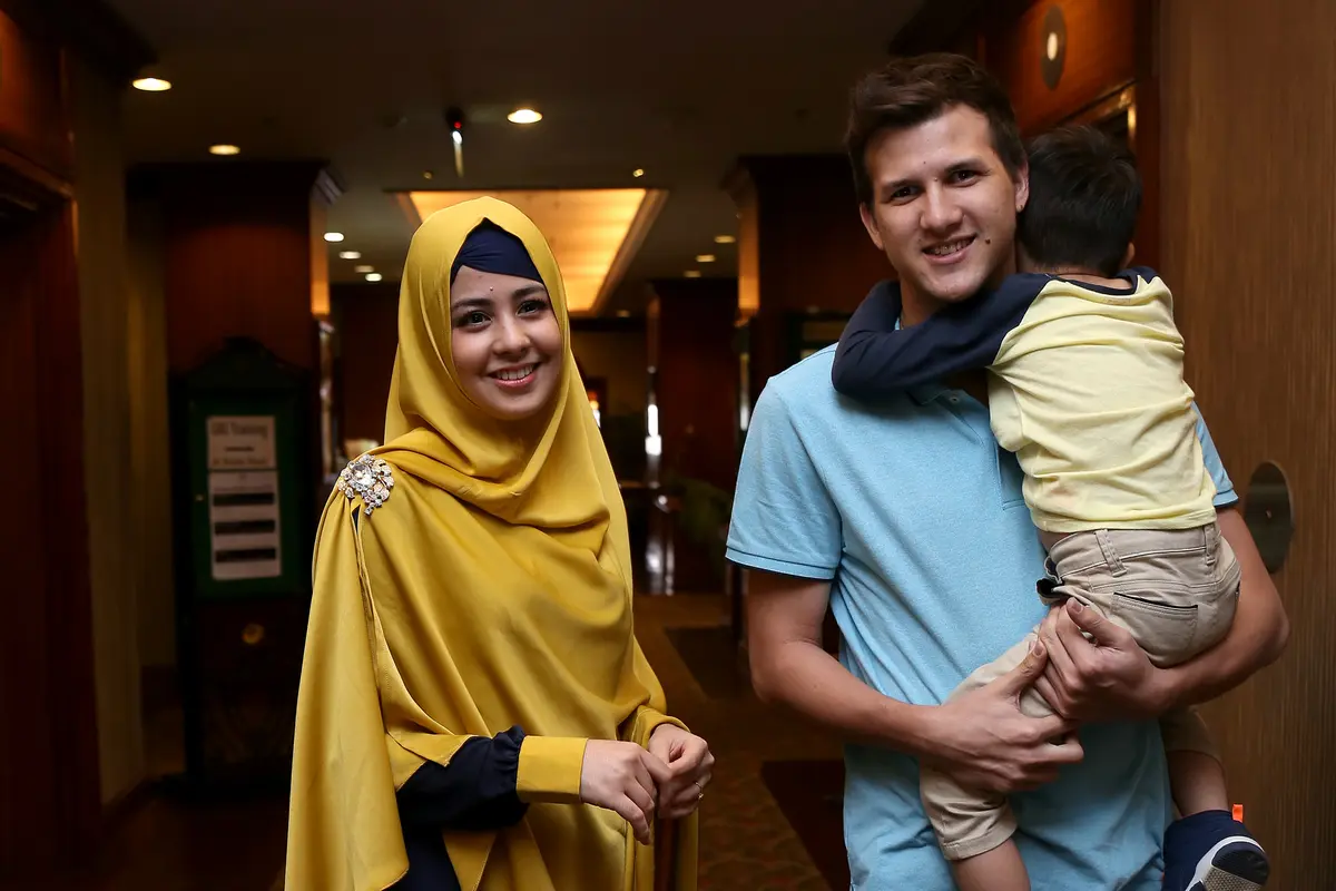 Stuart Collin dan Risty Tagor/Galih W. Satria/Bintang.com