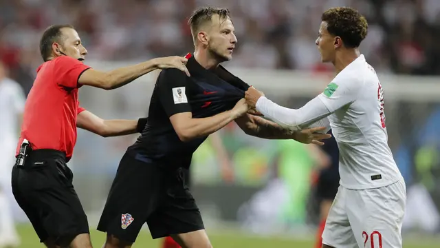 Pesta Bola Rusia, Piala Dunia 2018, Kroasia, Inggris
