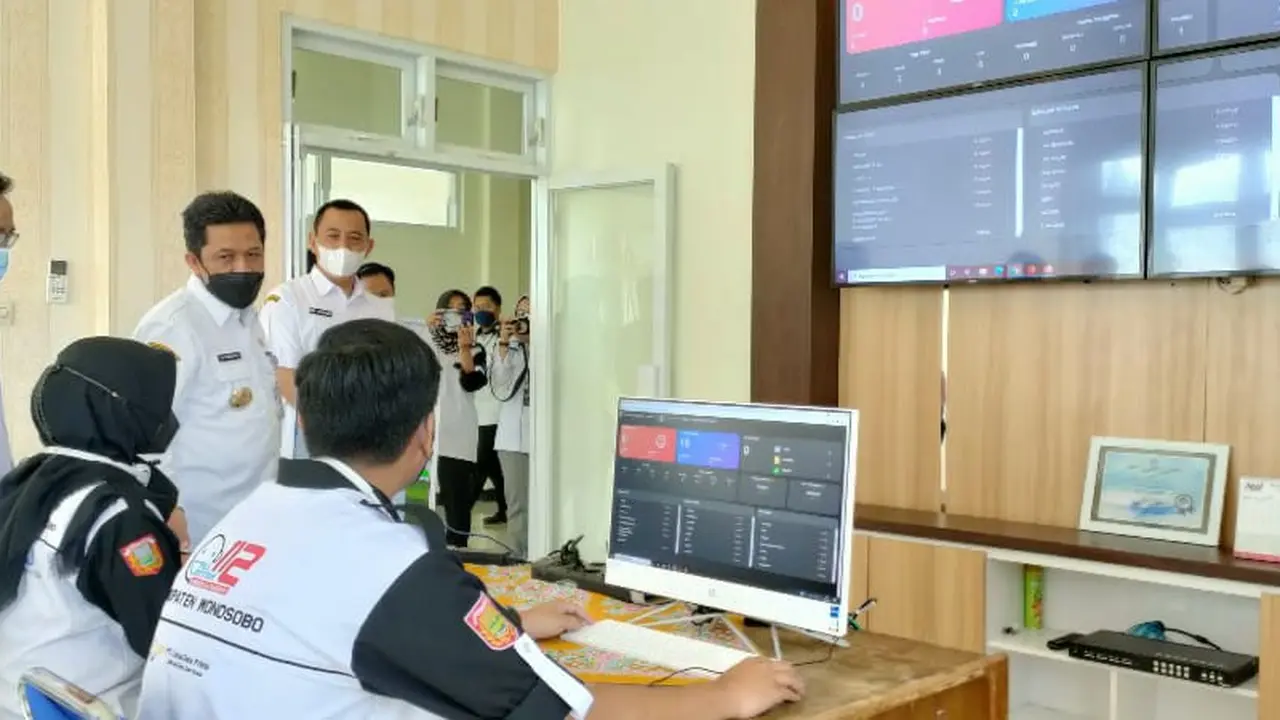 Layanan kegawatdaruratan Call Center 112 Wonosobo, Jawa Tengah. (Foto: Liputan6.com/Pemkab Wonosobo)