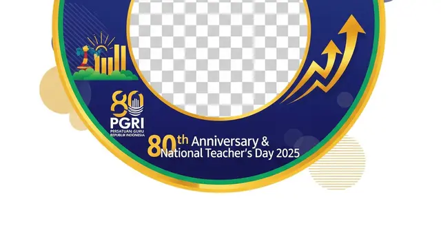 Twibbon HUT PGRI ke-80