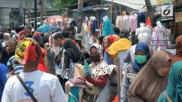 VIDEO: Akhir Pekan, PKL Kembali Menjamur di Tanah Abang