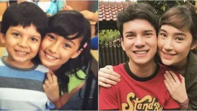 8 Potret Pose Artis saat Remake Foto Lawas, Gayanya Mirip Banget