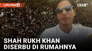 Ulang Tahun, Rumah Shah Rukh Khan Diserbu Ribuan Orang