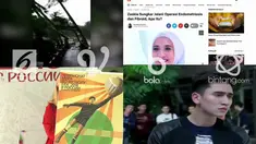 4 berita video viral dari liputan6.com, bintang.com, bola.com dan vidio.com ramaikan media sosial pekan ini