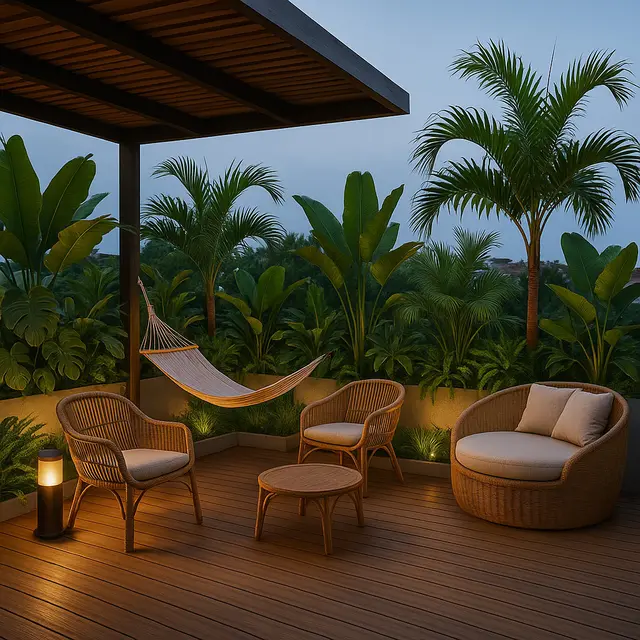 Model Rumah Minimalis Dengan Rooftop Garden/ChatGPT