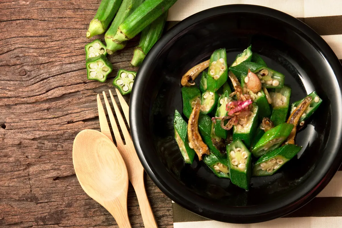 tumis okra