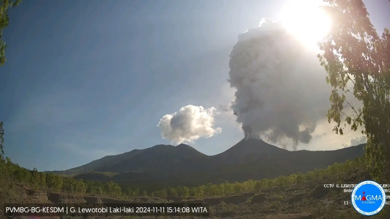 Gunung Lewotobi Laki-laki