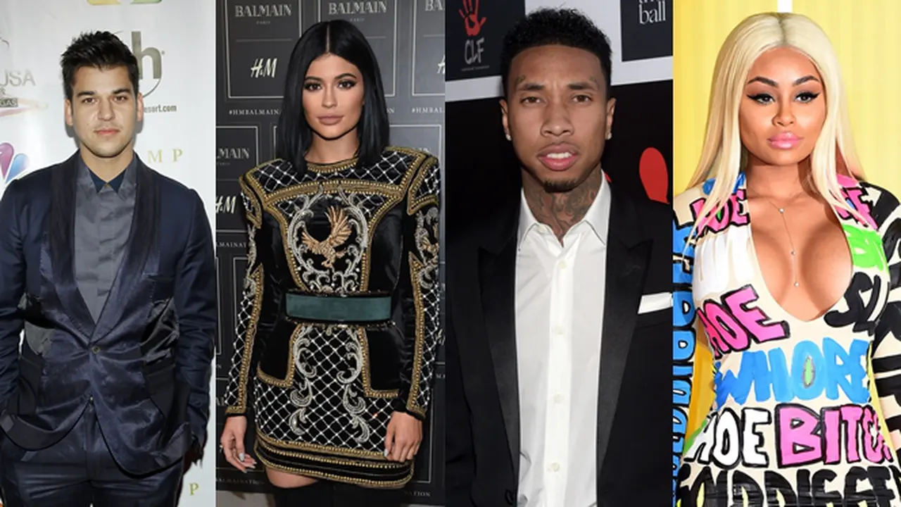 Rob Kardashian, Tyga, Kylie Jenner, dan Blac Chyna