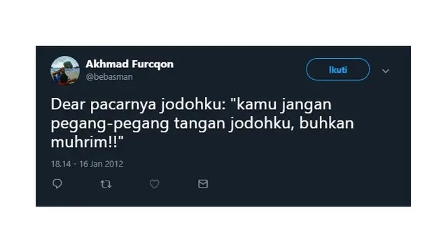 Curhatan Lucu Netizen Untuk 'Pacarnya Jodohku' Ini Bikin Tepok Jidat