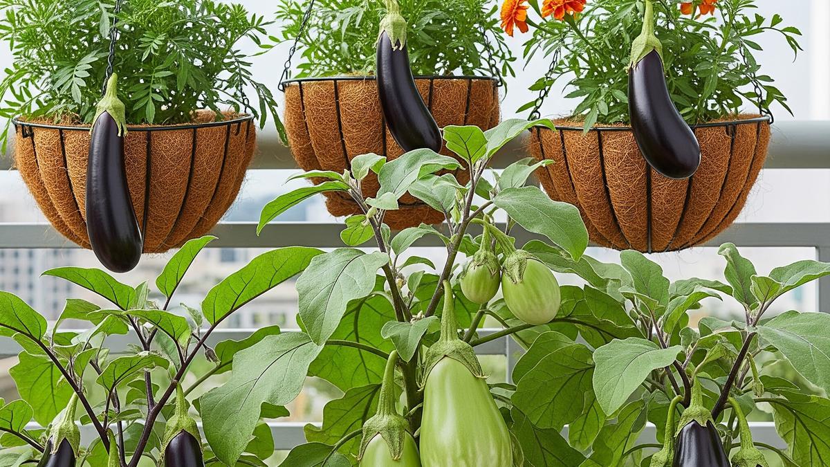 7 Cara Membuat Kebun Terong Gantung Sederhana, Solusi Berkebun di Lahan Terbatas