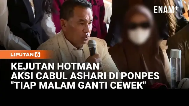 Kejutan Hotman Dengar Pengakuan Korban Soal Aksi Cabul Ashari: Tiap Malam Ganti Cewek