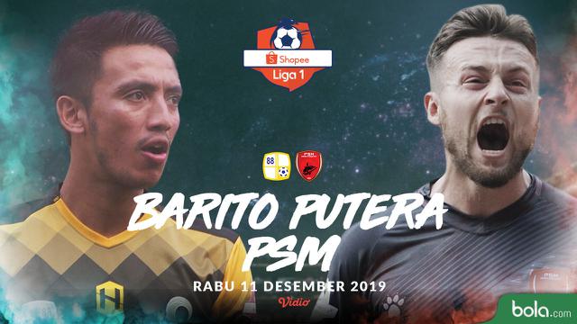 Barito Putera Vs PSM Makassar - Head to Head Pemain