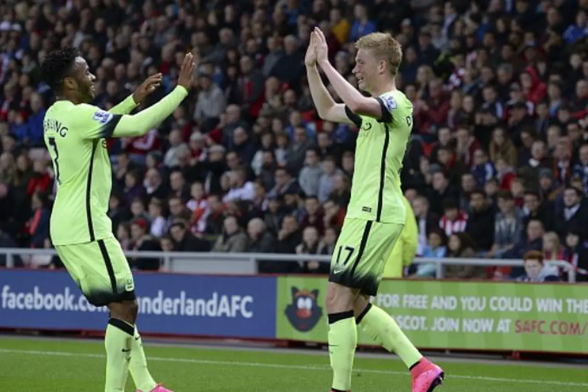 Raheem Sterling dan Kevin de Bruyne