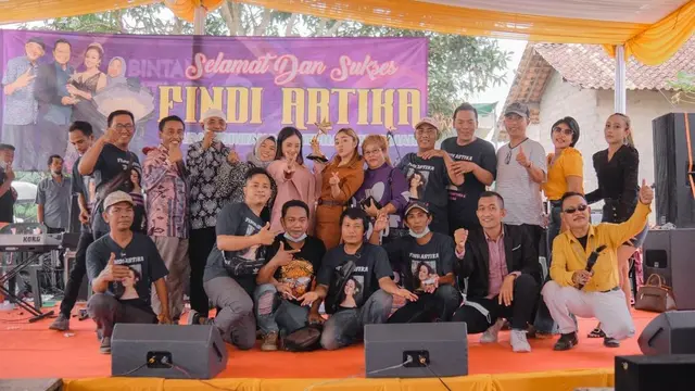Findi Bintang Pantura 6 pulang ke Lampung Tengah (foto: Instagram/findiartika_official)