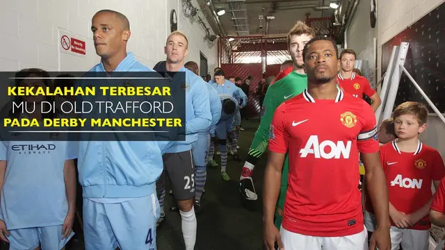 Kekalahan Terbesar MU di Old Trafford Pada Derby Manchester