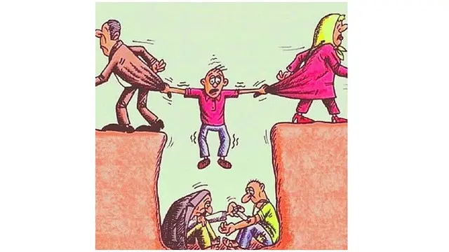 Ilustrasi sindir kehidupan manusia zaman sekarang
