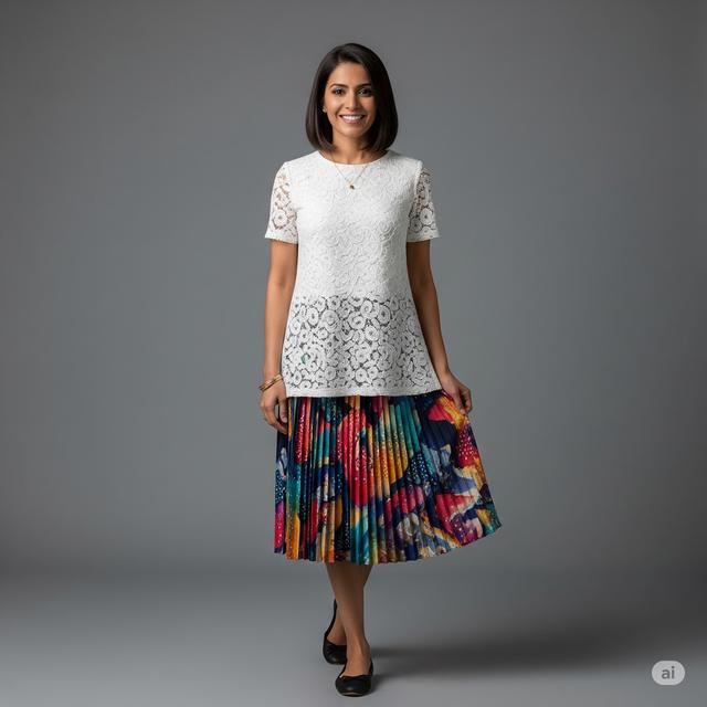 6 Model Baju Brokat dan Rok Batik: Gaya Anggun nan Modern