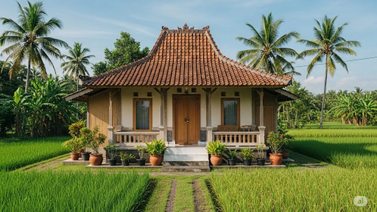 Rumah Sederhana 3 Kamar di Kampung yang Nyaman