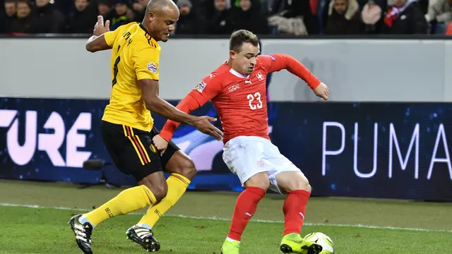 Swiss Kalahkan Belgia