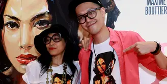 Duo suami istri Endah N Rhesa mempersembahkan lagu anyar mereka untuk soundtrack lagu film garapan Awi Suryadi berjudul 'Bidadari Terakhir'. (Wimbarsana/Bintang.com)