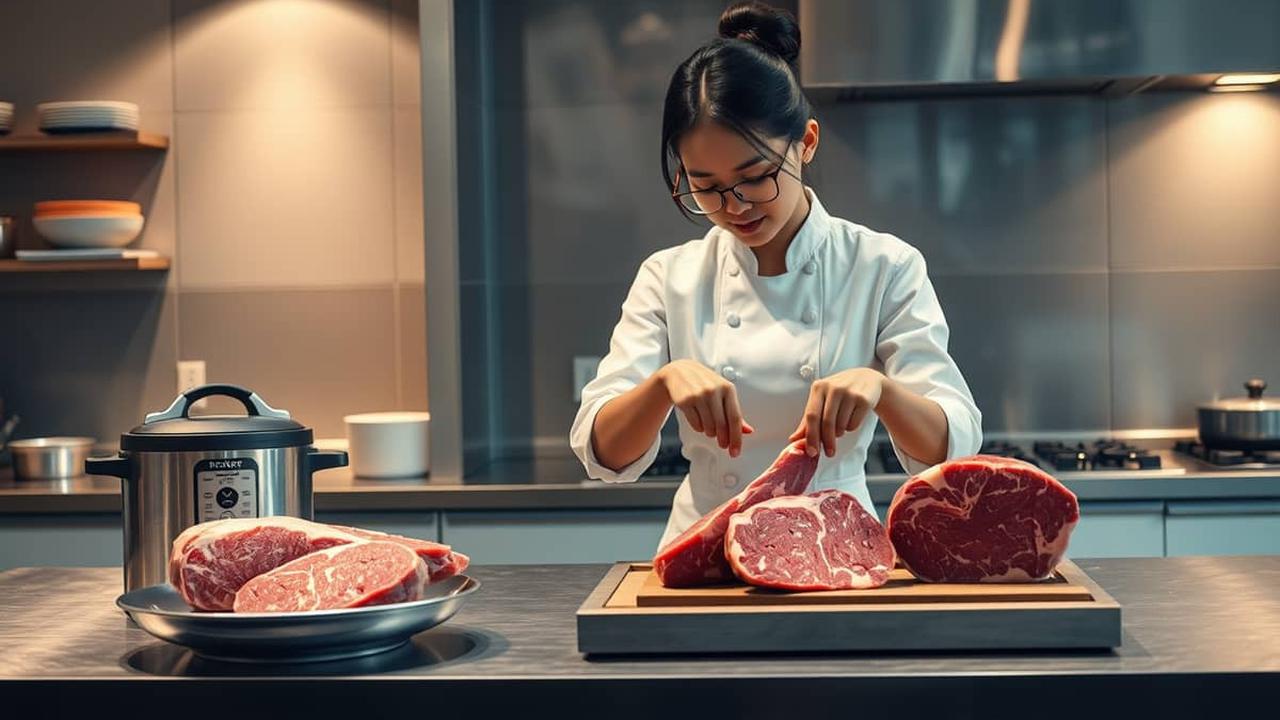 trik masak daging cepat empuk