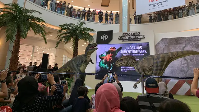 Grand Galaxy Park (GGP) Bekasi membuat Dinosaurs Adventure Park