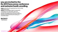 Sony Bagikan Undangan Media, Rilis Smartphone Berkamera 20MP?